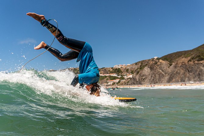 Beginner Surf Lesson at the Beautiful Algarvian West Coast - The 2-Hour In-Water Lesson: Waves, Currents, Tides, And Control