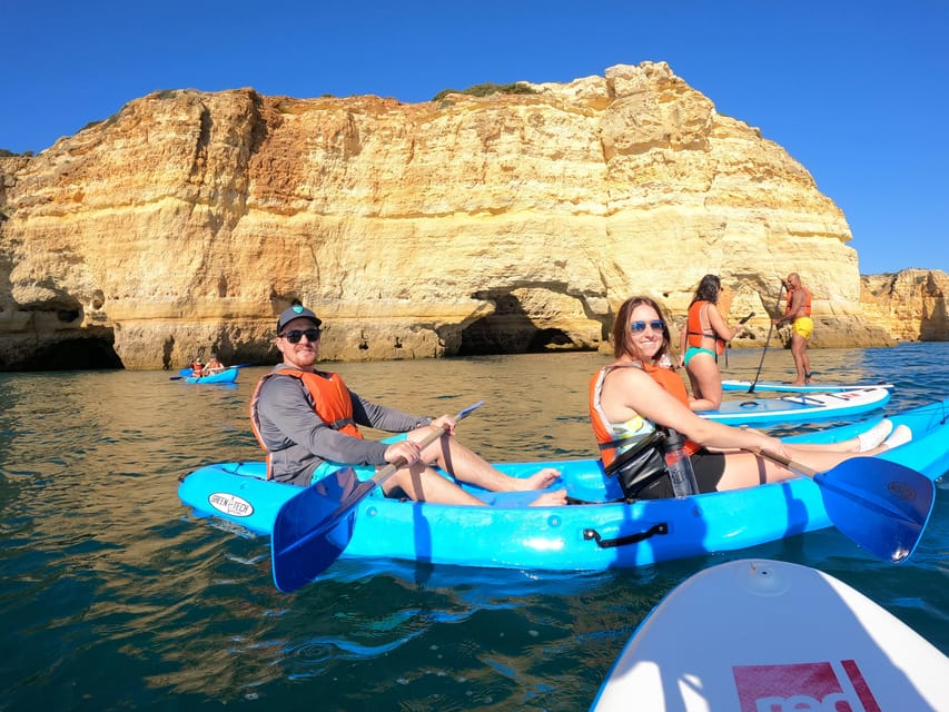 Benagil Beach: Kayak to Benagil caves at Sunrise, find peace - Praia da Marinha Photo Stop: A Quick Sightseeing Breath