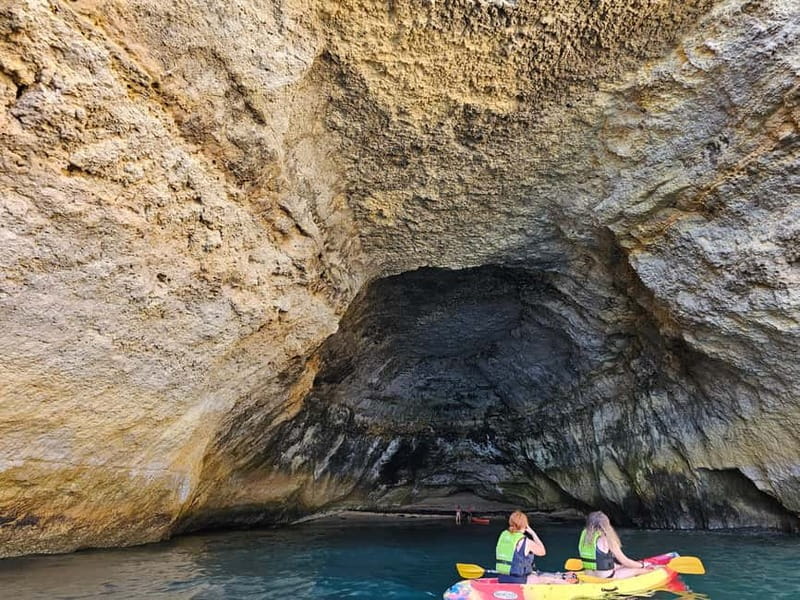 Benagil: Benagil Beach Kayak Rental - Time on the water: what 1.5 hours feels like in real life