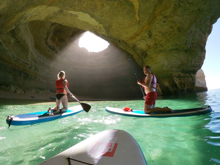 Benagil: Benagil Cave Stand Up PaddleBoard Tour at Sunrise - Why a Sunrise Benagil Cave SUP Feels Different Than a Normal Boat Trip