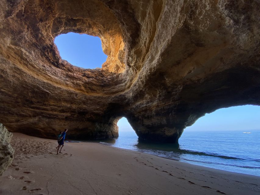 Benagil: Benagil Cave Stand Up PaddleBoard Tour at Sunrise - The Itinerary, Stop by Stop: How the Two Hours Play Out