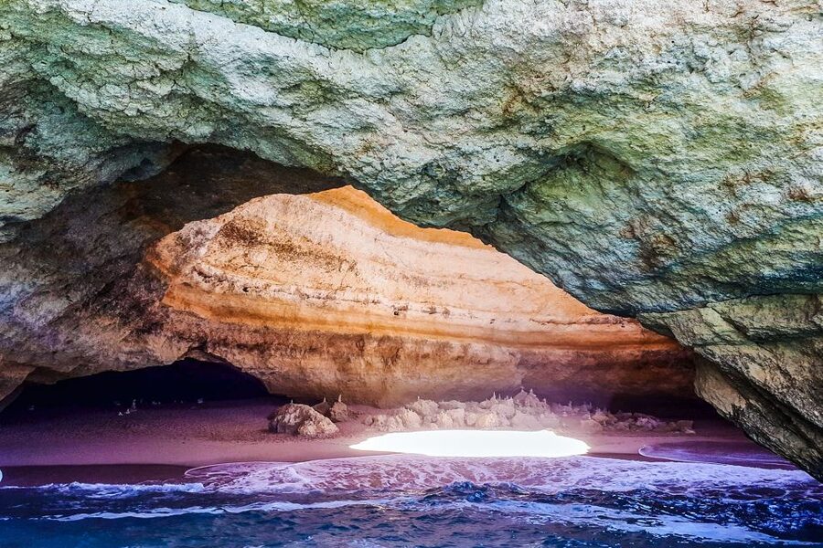 Benagil: Benagil Caves and Secret Spots Guided Kayaking Tour - The 2-Hour Route: Benagil, Benagil Sea Cave, Praia da Marinha, Back Again