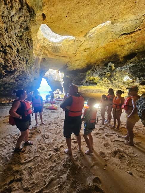 Benagil Cave: Guided Kayak Tour with Caves and Cliffs - Marinha Beach and Secluded Pockets: The Part That Feels Like a Private Route