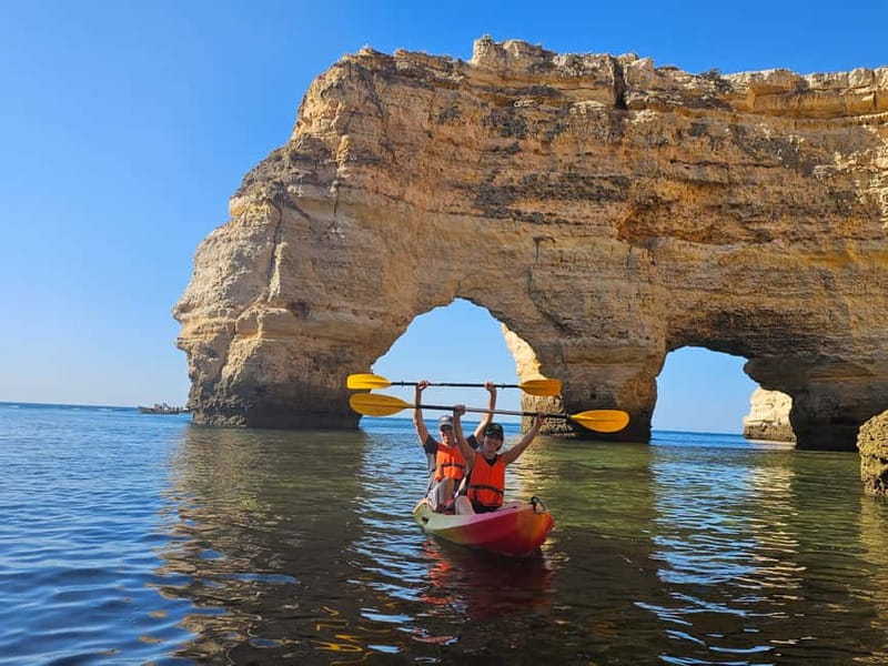 Benagil Cave: Guided Kayak Tour with Caves and Cliffs - Meeting at Benagil Beach, and the Safety Briefing That Sets You Up