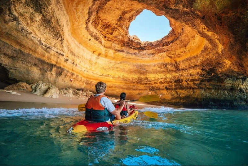 Benagil Cave - Kayak Guided tour - Snorkeling mask time: seeing marine life without turning the tour into a whole project