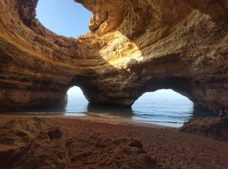 Benagil Cave - Kayak Guided tour - Paddle to Marinha Beach and the swim break that puts a period on the day