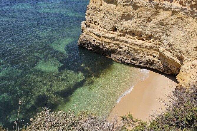 Benagil Cave Tour From Faro - Discover The Algarve Coast - Seeing Benagil Cave from above after the no-entry change
