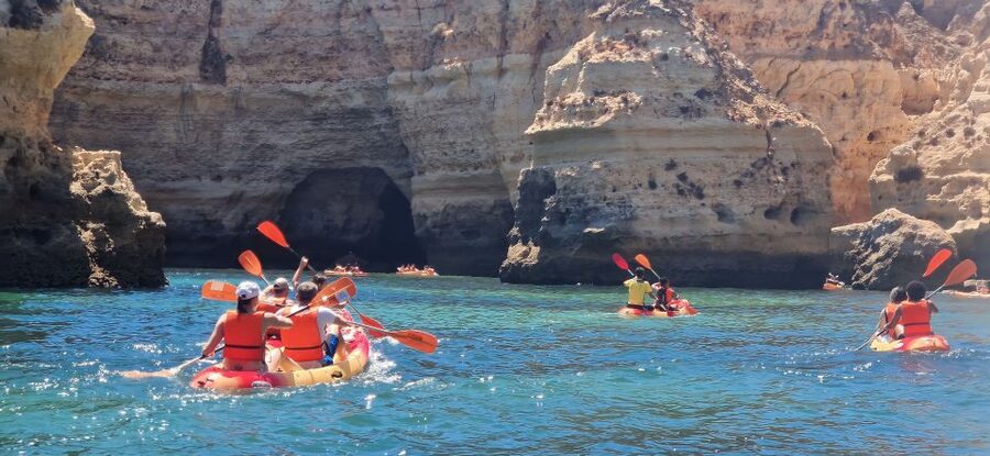 Benagil: Caves, Beaches, and Secret Spots Guided Kayak Tour - Key highlights at a glance