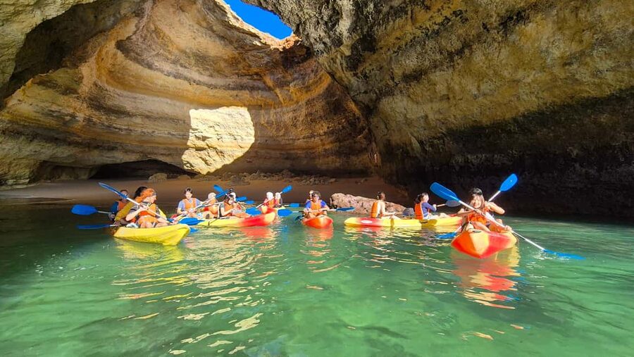 Benagil: Caves, Beaches, and Secret Spots Guided Kayak Tour - O Litoral Meet-Up: Gear Up Fast and Feel Safe