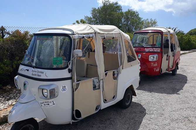 Benagil caves by land in a Tuk Tour - Stop 2: Armacao de Pera and Nossa Senhora da Rocha in 15 Minutes