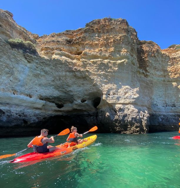 Benagil: Caves, Coves & Secret Beaches Guided Kayaking Tour - Benagil to Marinha by kayak, why it feels different