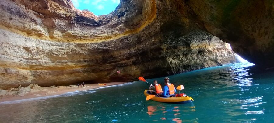 Benagil Caves: Kayaking Tour with a Local Guide - The First Stage on the Beach: Gear, Paddling Basics, and Safety