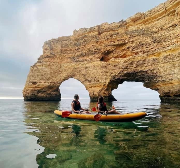 Benagil: Guided Kayak Tour inside caves and Praia da Marinha - Key things I’d mark on your map