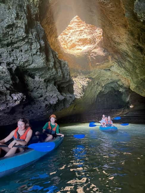 Benagil: Guided Kayak Tour inside caves and Praia da Marinha - Who this tour fits best, and who should skip it