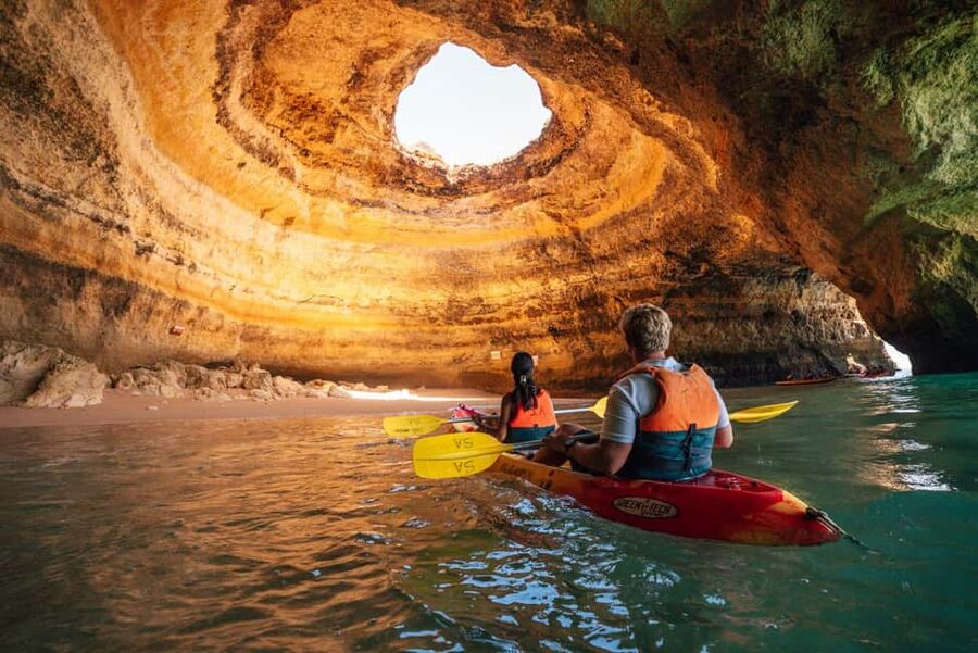 Benagil: Guided Kayaking Tour to the Benagil Cave - What the tour actually feels like on the water