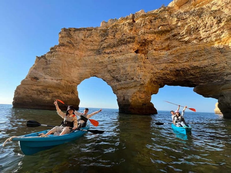 Benagil: Guided Sunrise Kayak Tour with Licensed Guide - Stop-by-Stop: What the 2.5 Hours Feels Like on the Water