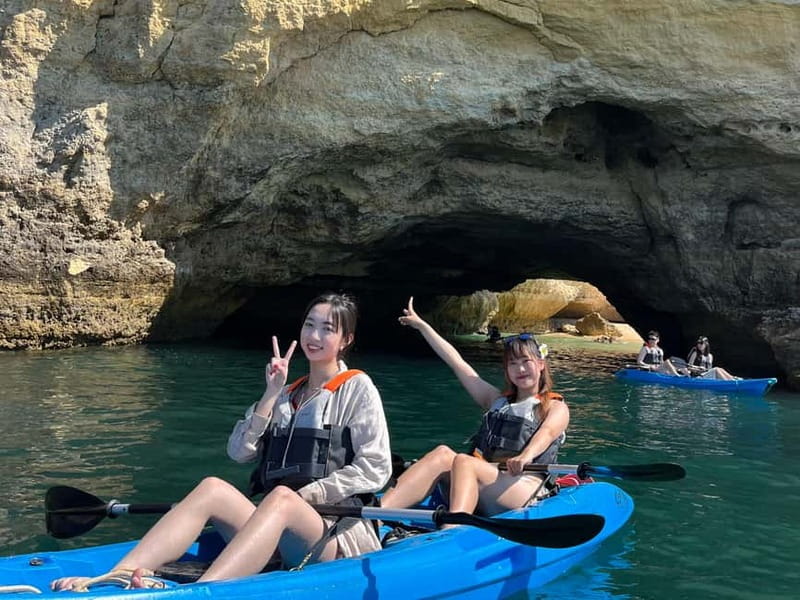 Benagil: Guided Sunrise Kayak Tour with Licensed Guide - Comfort That Actually Helps: Adjustable Seats and Waterproof Tech