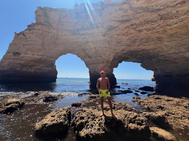 Benagil Kayak Tour: Explore Secret Caves with Licensed Guide - Photos, myths, birds, and the stuff guides point out