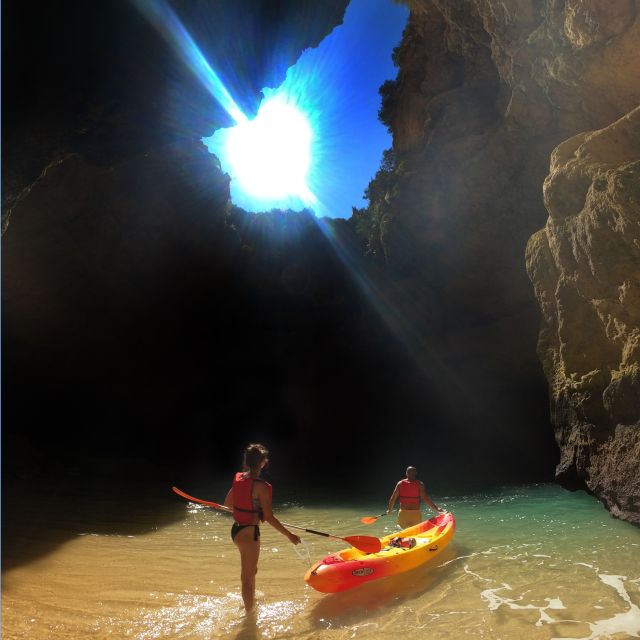 Benagil: Kayaking Adventure in Benagil Caves & Marinha Beach - Gear and comfort, what you bring makes a big difference
