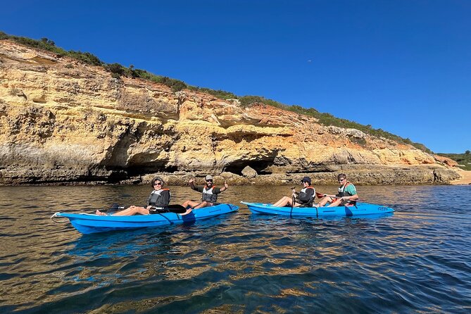 Benagil, Marinha & Albandeira - Kayak w/ Local Guide - Praia da Marinha: where the route keeps delivering