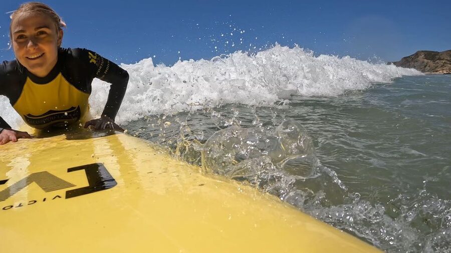 Carrapateira: Surf Lesson - What you will learn: the basics that actually help you catch a wave