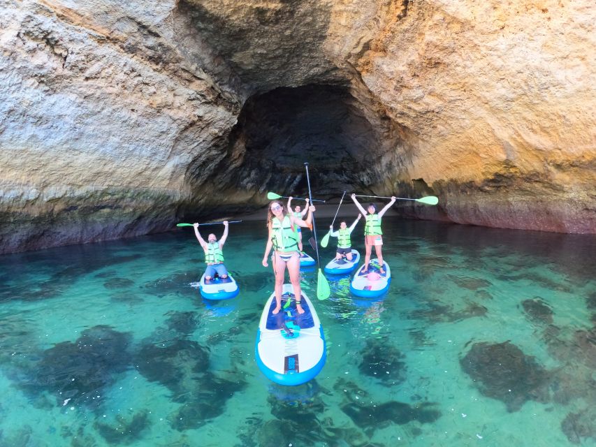 Carvoeiro: Benagil Cave Kayak Tour with 4k Photos - Marinha beach and the other Algar stops you might catch before heading back