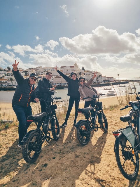 Carvoeiro & Ferragudo: Private Fat Bike Tour - Ponta da Piedade Lighthouse: coastal views plus a snack break