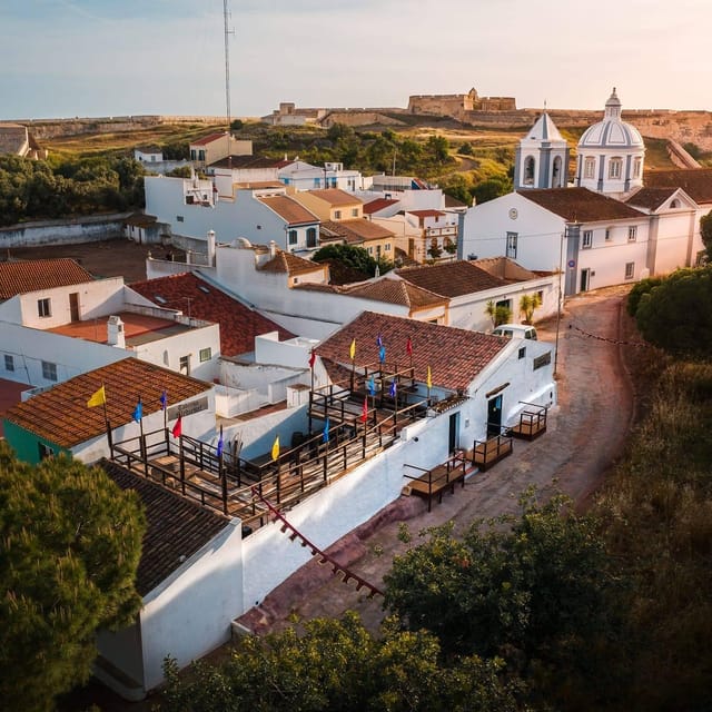 Castro Marim Medieval Trip: Visit Castle + Medieval Tavern - Castro Marim’s historic center walk, told through the town’s setting