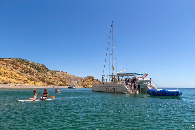 Catamaran Cruise in Lagos - Swim, snorkel, paddle-board, and the inflatable waterpark