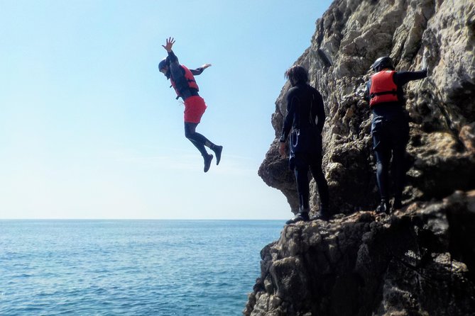 Coasteering and Cliff Jumping Near Lagos - The return walk along the cliffs feels like the payoff