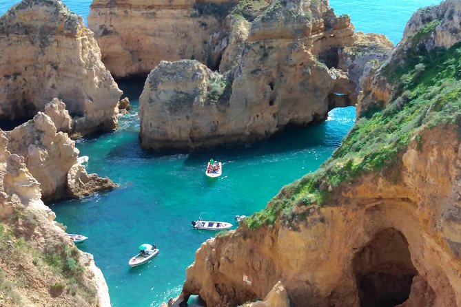 Discover Sagres & Lagos & Portimao ( Full Day Private Van Tour ) - Ponta da Piedade caves near Lagos, the stop that usually steals the show