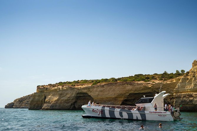 Dolphin Watching and Cave Boat Cruise from Albufeira - The caves and rock formations, including Benagil
