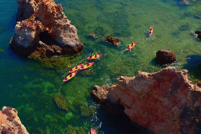 Explore Secret Caves and Beaches of Alvor - Boat & Kayak Tour - João de Arens Natural Reserve Kayaking: Secret Caves and Beach Time