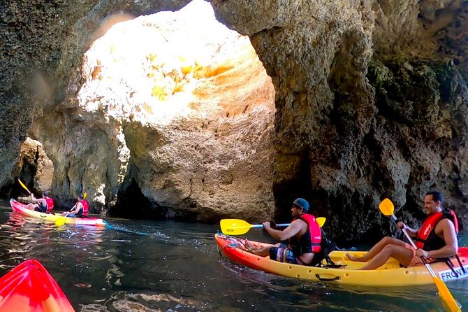 Explore Secret Caves and Beaches of Alvor - Boat & Kayak Tour - The Swimming Stop: A Real Break From Paddling