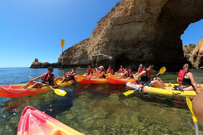 Explore Secret Caves and Beaches of Alvor - Boat & Kayak Tour - Boat Portion: Passing Alvor Beach and 3 Imãos Without the Tour-Mass Feel