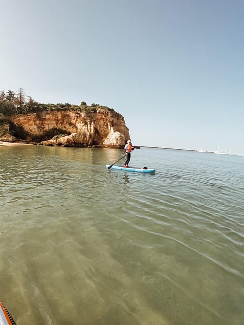 Ferragudo: Self-Guided Kayak & SUP Adventure - Quick snorkeling option: add-on masks and a simple way to try it