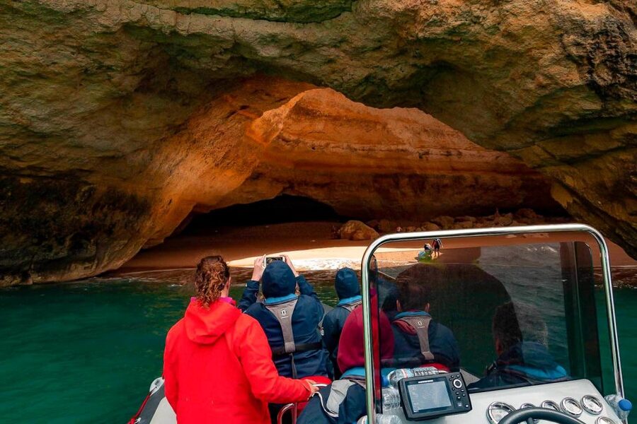 From Albufeira: Benagil Caves Excursion by Boat Private - The Swim on the Return: When Clear Water Makes It Worth It