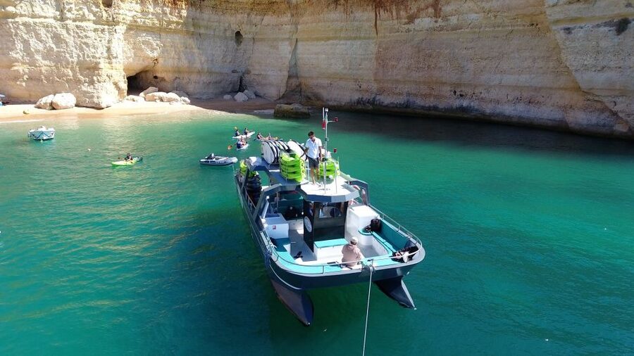From Albufeira: Benagil Hidden Caves Tour by Kayak - The Benagil Caves from Albufeira, but done the practical way