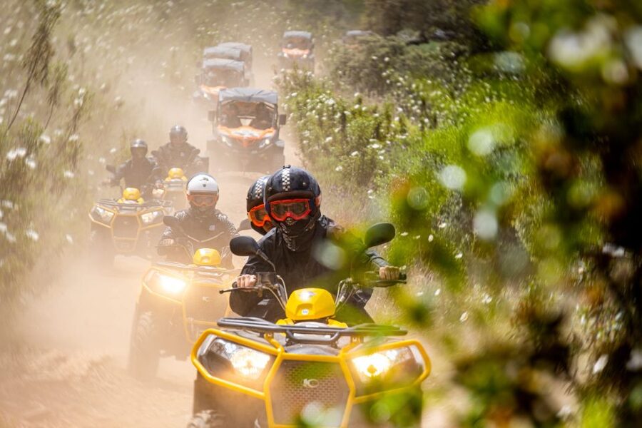 From Albufeira: Half-Day Off-Road Quad Tour - Travessia da Amoreira: the moment the tour becomes off-road