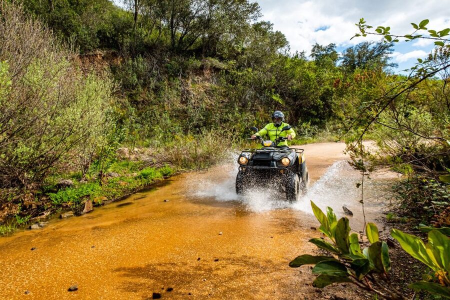 From Albufeira: Half-Day Off-Road Quad Tour - Fonte de Paderne and the working windmill moment