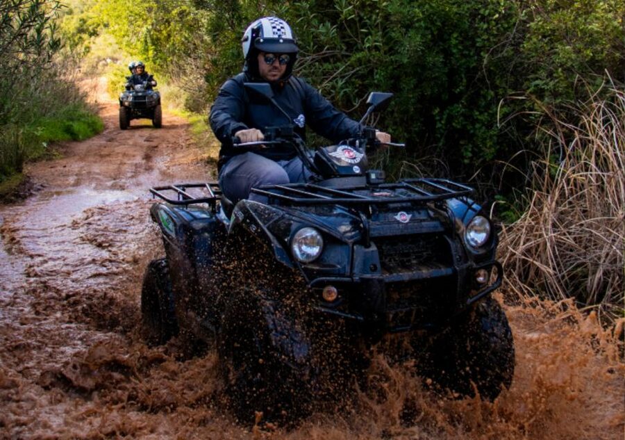 From Albufeira: Half-Day Off-Road Quad Tour - Starting at Escarpão: getting your bearings fast