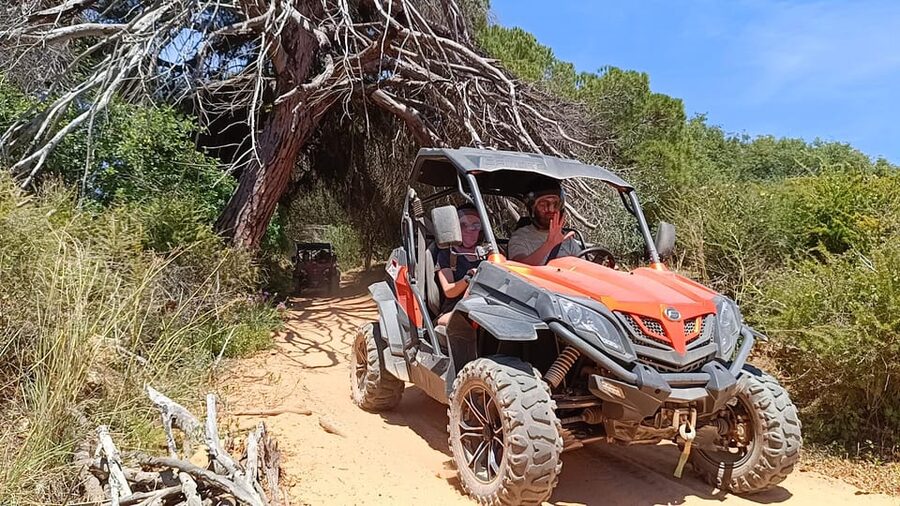 From Albufeira: Paderne Adventure Buggy Ride - Off-road fun in Paderne, with inland Algarve views instead of just coastlines