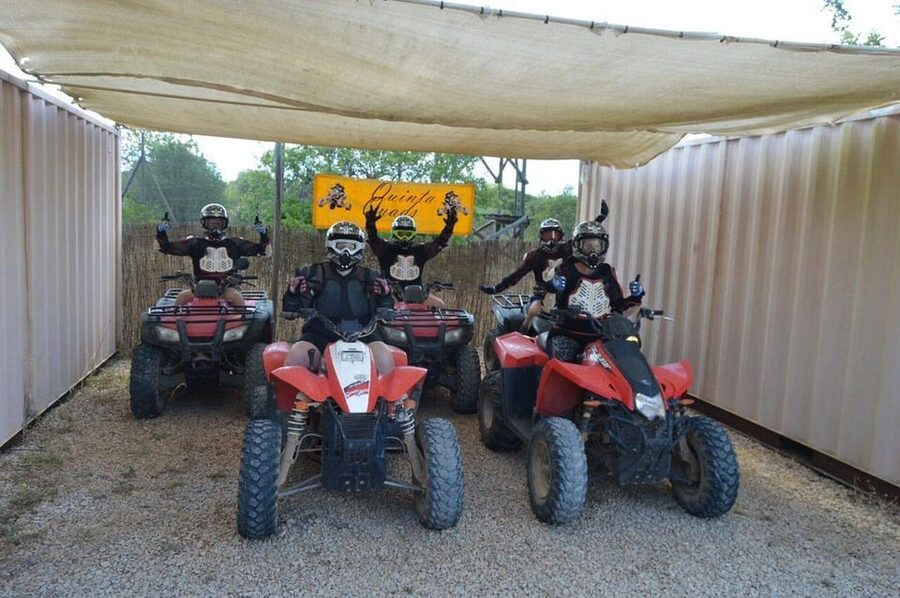 From Albufeira: Paderne Adventure Quad Ride - Entering Quinta Quads: check-in, timing, and quad rules