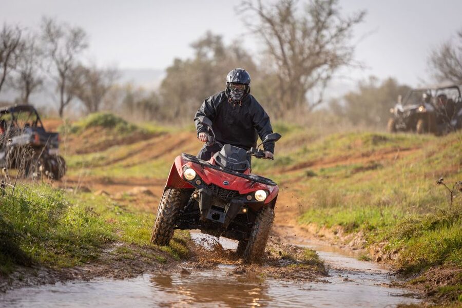 From Almancil: Quad Tour in Algarve Countryside - Getting Ready Right: Helmet, Goggles, and a Real Safety Brief