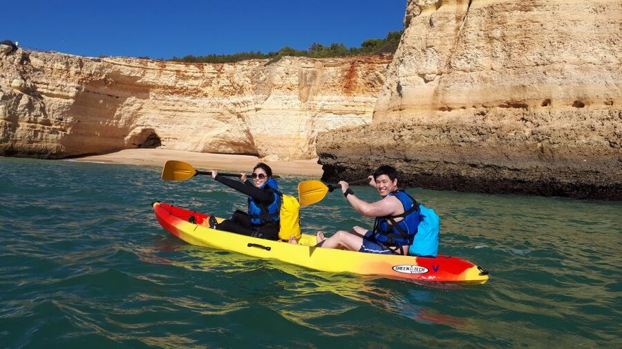 From Benagil: Benagil Caves Kayak Tour - The 2-Hour Flow: Benagil First, Then Praia da Marinha