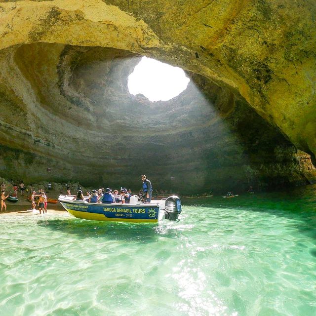 From Benagil: Coast Boat Tour with Benagil Cave - The 1-Hour Route: What Happens Between the Cave Passes