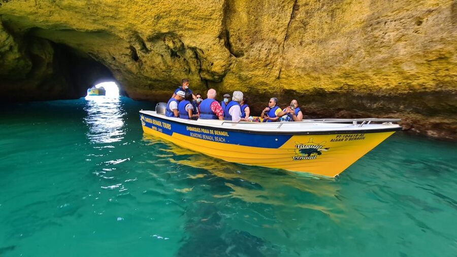 From Benagil: Coast Boat Tour with Benagil Cave - Praia da Corredoura and Praia da Marinha: Short Stops With Big Payoff