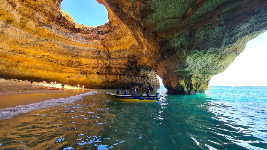 From Benagil: Coast Boat Tour with Benagil Cave - Meeting at Taruga Benagil Tours, Then Getting Out on the Water Quickly