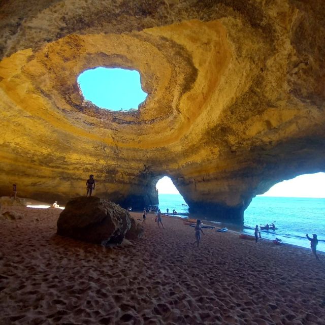 From Benagil: Sunset/Sunrise Kayak Tour - Reaching Benagil Cave: The Part Everyone Talks About