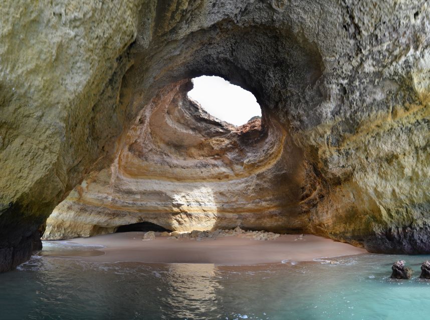 From Carvoeiro: Benagil Caves and Praia da Marinha Boat Trip - Meeting at Carvoeiro Beach: where to go and what to bring